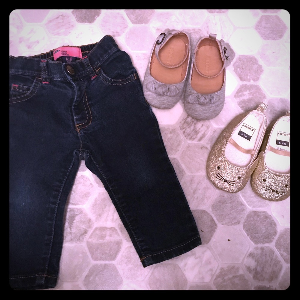 Skinny jeans and shoes!